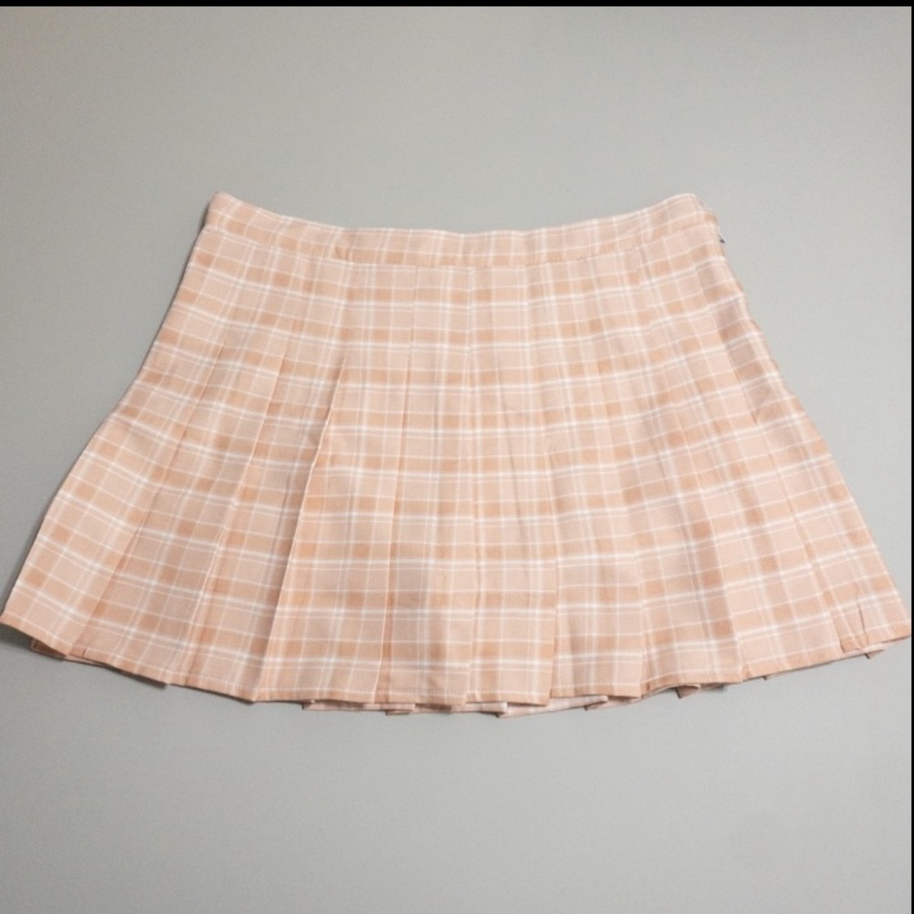 Mini pleated skirt